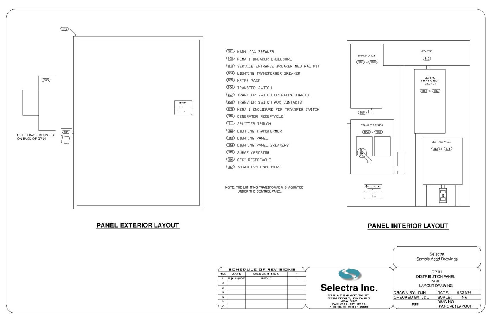 1 PHASE STARTER PANEL distribution capacitor wiring 